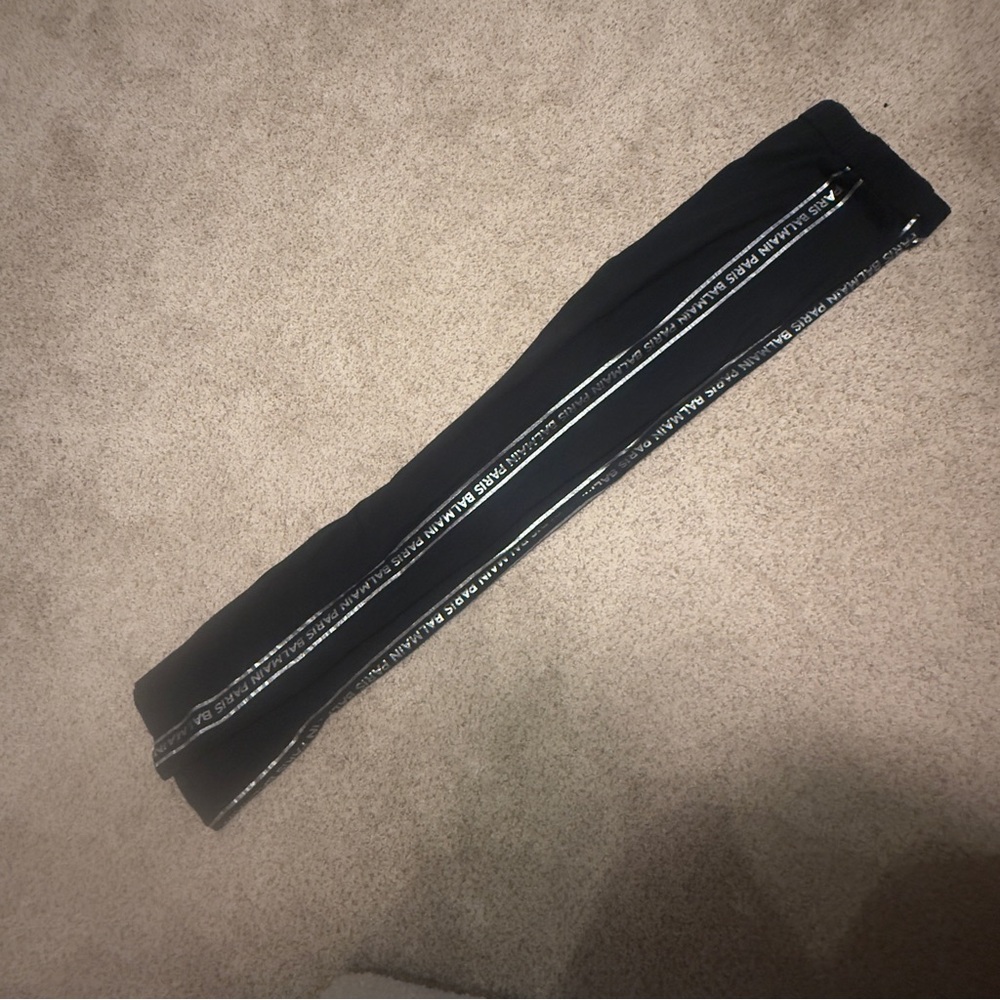 Balmain Black Leggings Kids (16y)